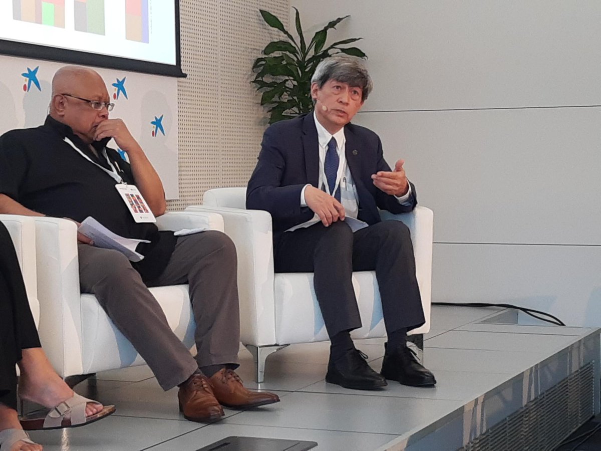 eduint's tweet photo. 🗨️As higher education institutions and leaders, we need to make the case that higher education is a priority for funding, first and foremost, public funding.

@DrFernandoLeonG, CETYS University, Mexico. 

#WHEC2022 #StudentsBeforeProfit https://t.co/xqJNhLsoP1
