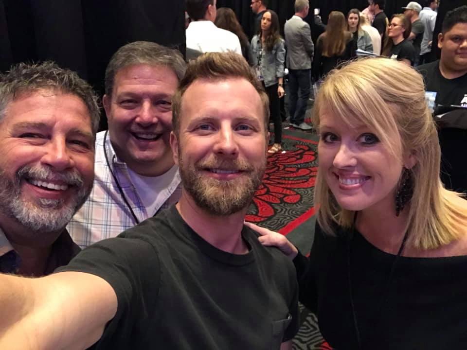 We chat with <a href="/DierksBentley/">Dierks Bentley</a> next week on @WFMS before he takes the stage as the Legends Day headliner 5/28 at @TCUAmpatWRSP! <a href="/JimDebKevin/">Jim, Deb, and Kevin</a> #indy500