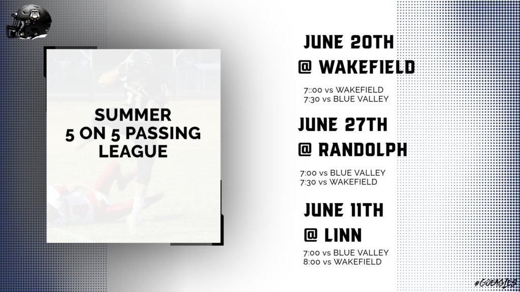 5 on 5 Summer Passing Information for HS Football