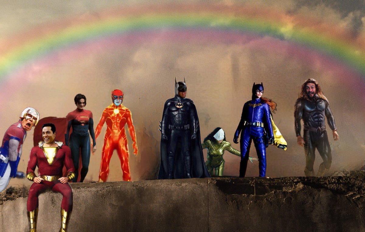 Itssan17's tweet photo. So this is the new justice league. Congratulations real dc fans 😘 https://t.co/d8VrQ9hhY7