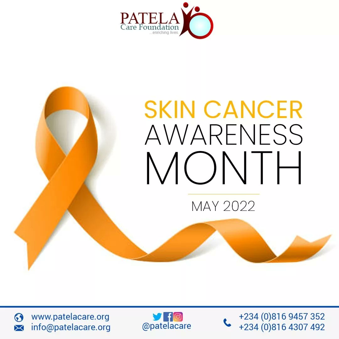 patelacare's tweet photo. #SkinCancerAwarenessMonth2022
#PreventionIsKey
#KnowTheWarningSigns
#EarlyDetectionSavesLives
#PatelaCareEnrichingLives
Skin cancers are the most common groups of cancers diagnosed worldwide, with more than 1.5 million new cases estimated in 2020. https://t.co/NrVYzREFii