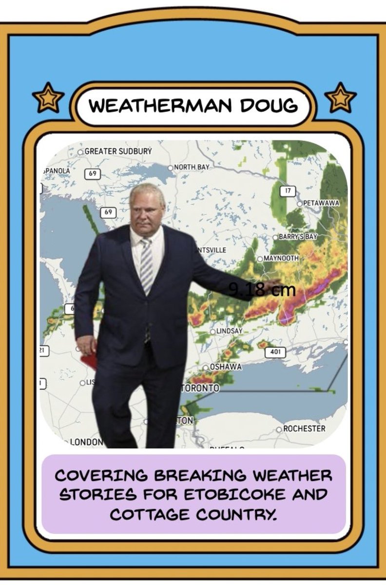hate_doug's tweet photo. @fordnation @FsdRobotics No Ontario...

We DON'T need 4 MORE YEARS of FOOD, WORLD-RELIGION, &amp; WEATHER updates! Nooooo!

 https://t.co/y6zhNTE3DB