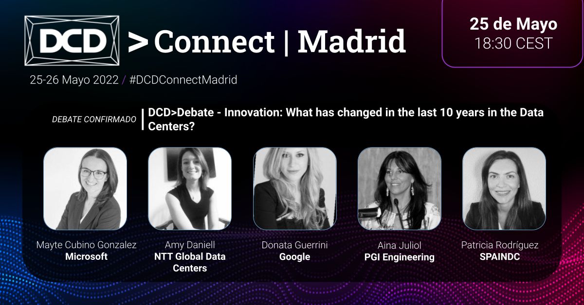 At the <a href="/dcdnews/">DCD</a> #DCDConnectLive in #Madrid next week, our own Amy Daniell will be joining fellow industry experts in a debate about what has changed in the last 10 years in #datacenters: bit.ly/3LQMTwE
#datacenter #innovation #digitaltransformation