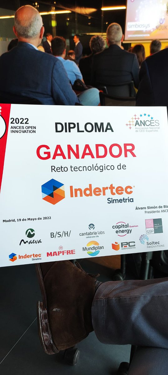 H2Vector's tweet photo. ¡Ganadores del reto #AncesOpenInnovation2022 propuesto por #Indertec de @simetria_grupo!
#hidrógenoverde #innovacion #startup https://t.co/zNrGw9f4fn