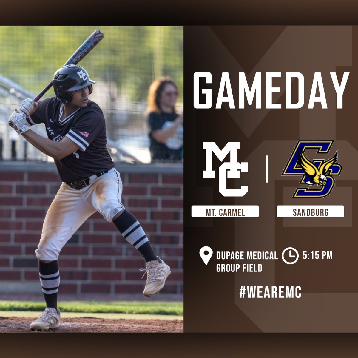 CaravanBaseball's tweet photo. @DISW219 Quarterfinal tonight vs. Sandburg at Dupage Medical Field in Joliet #WeAreMC #ThereIsOnlyOneWay https://t.co/9EElcdSd7P