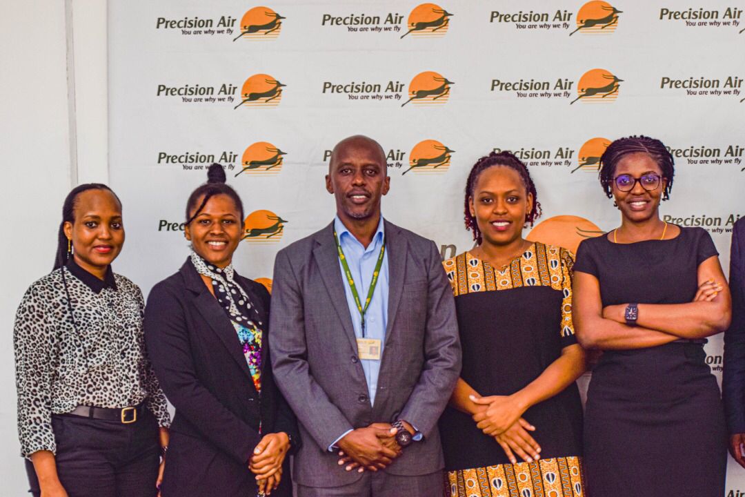 tpsftz's tweet photo. #TPSFMembers –Know Our Members
#TPSF Membership Team visited our esteemed member Precision Air at their headquarters office at Diamond Plaza to discuss various matters related to the aviation sector & its role in the development of the private sector in Tanzania.
#PrecisionAir https://t.co/H5NZ77Z4WR