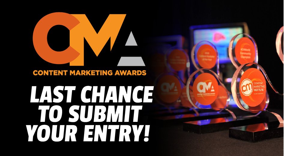 #marketingleaders - recognize your team's work! The Content Marketing Awards deadline is Friday! As a first time judge, I'm really looking forward to seeing submissions & celebrate the best of our industry. lnkd.in/dKA35fp9 #CMworld #marketingawards #contentmarketing