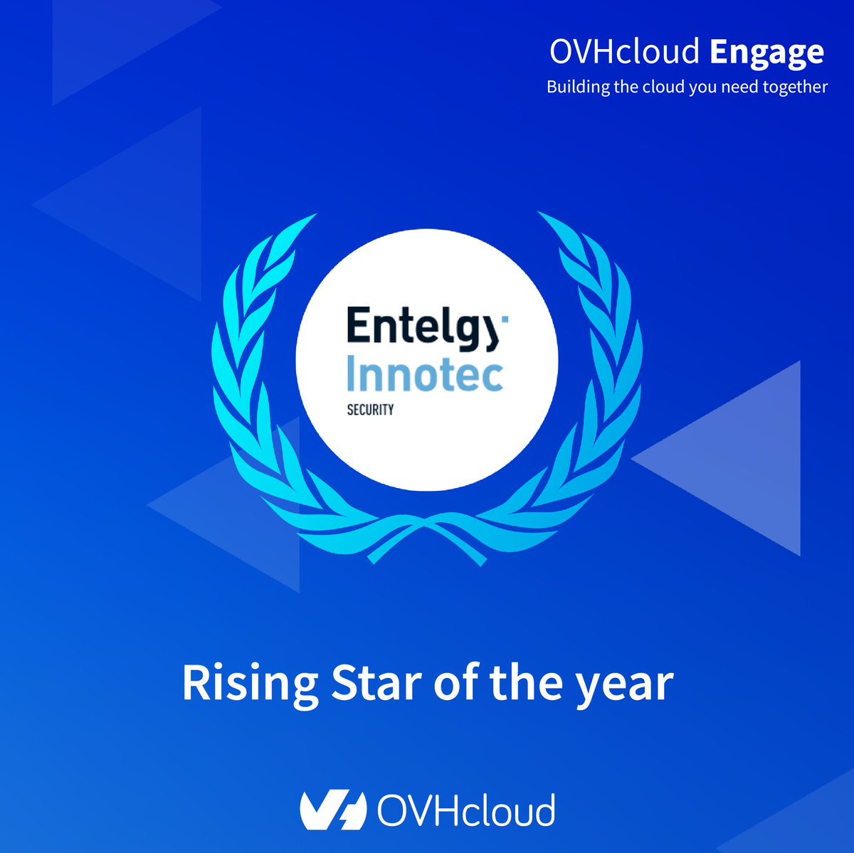 OVHcloud_ES's tweet photo. 🥇 Durante el #OVHcloudEngage, tuvimos el placer de premiar a dos de los partners de éxito de nuestro ecosistema español.
🎉 ¡Enhorabuena @irontec y @InnotecSecurity!