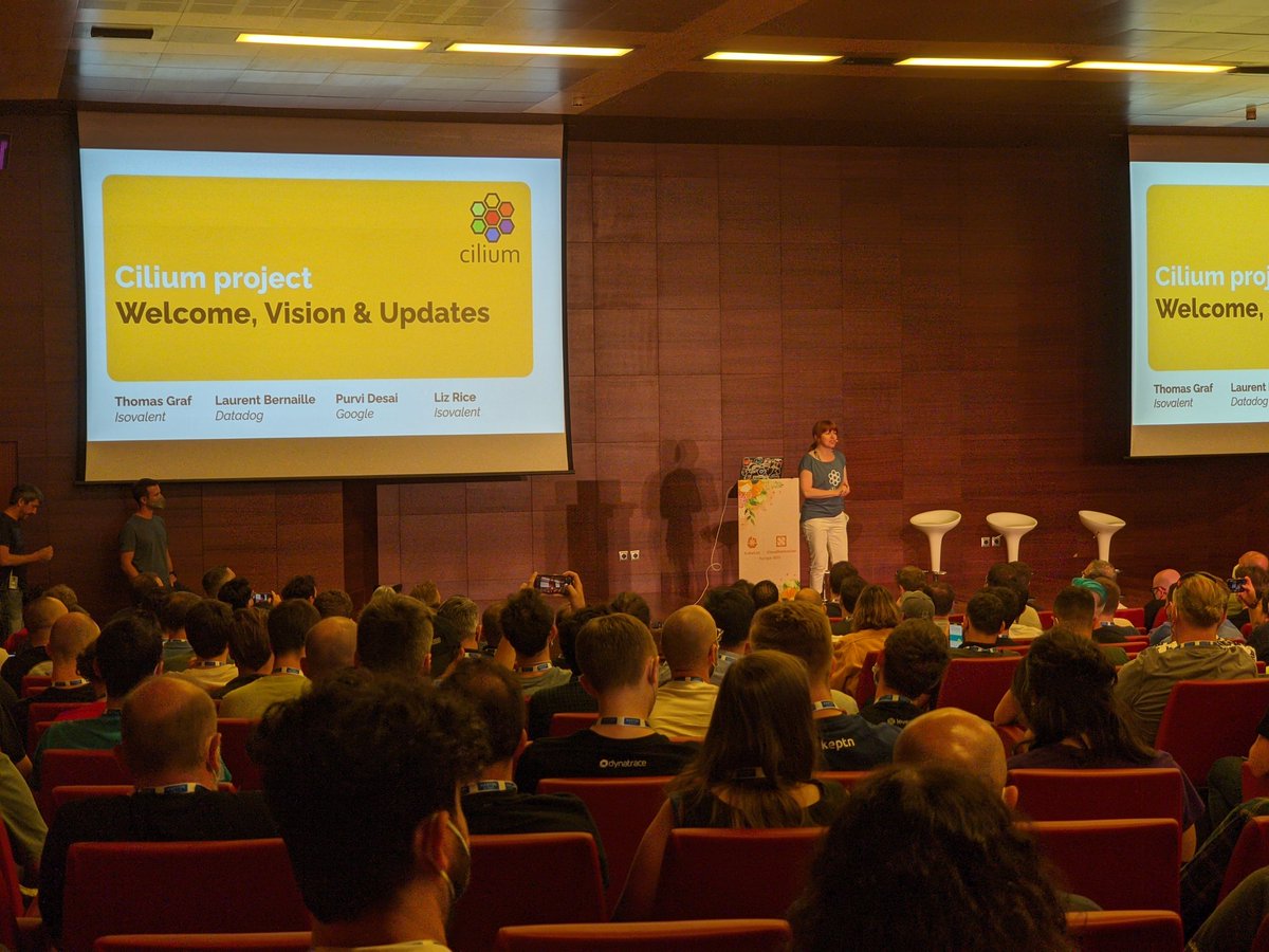 Bernard Halas (@bernardhalas) on Twitter photo 2022-05-19 13:27:13 Can't wait for the #cilium roadmap @KubeCon Can't wait for the #cilium roadmap @KubeCon