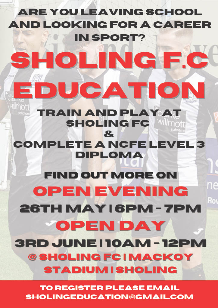 Sholing FC Education tweet media