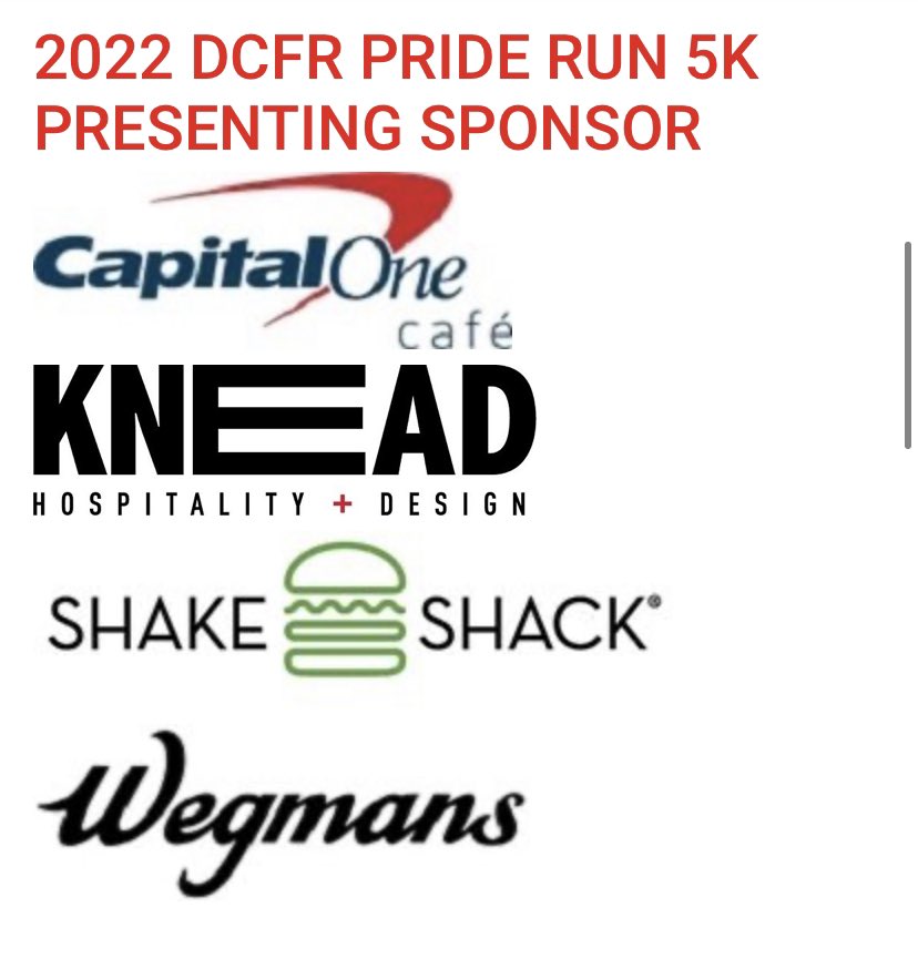 USCharity's tweet photo. DC CHARITY EVENT SPOTLIGHT
DC Front Runners (DCFR) Pride Run 5K
June 5 - June 20, 2022
Sponsored by @CapitalOne, @Wegmans, @shakeshack, @KneadHD
https://t.co/2DQljT75YO
#dccharityevents #dccharity #dcnonprofit #givedc #charityrace #nonprofit #dcevents #rundc #dcrunning #5k https://t.co/yxvUmE4Kvv