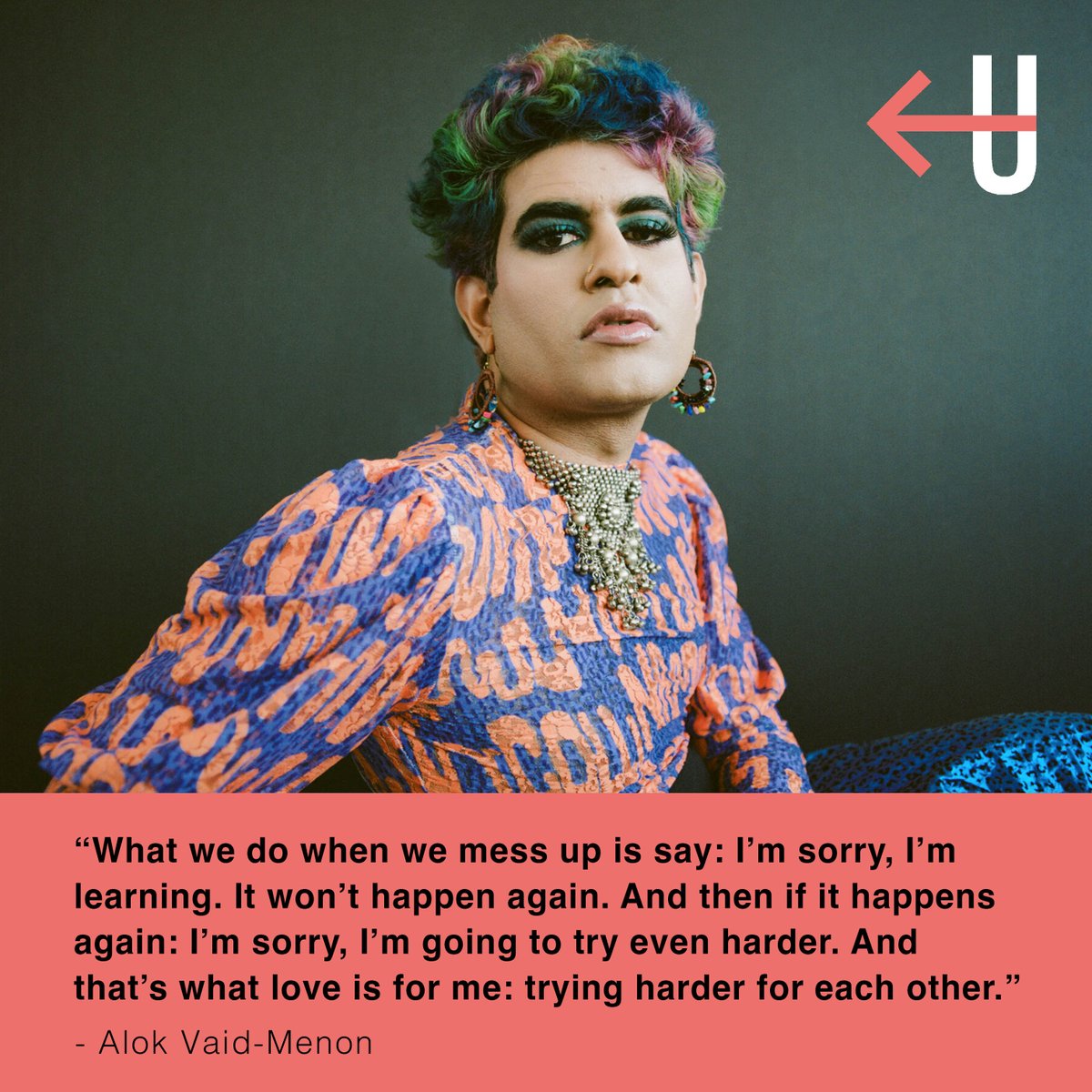 UNLRN_Training's tweet photo. As @alokvmemon explains: “I was not born with gender literacy. I was born hating myself and hunting myself, and I had to learn too. So other people are going to have to learn.” #diversityequityinclusion https://t.co/ZhEymSQZty