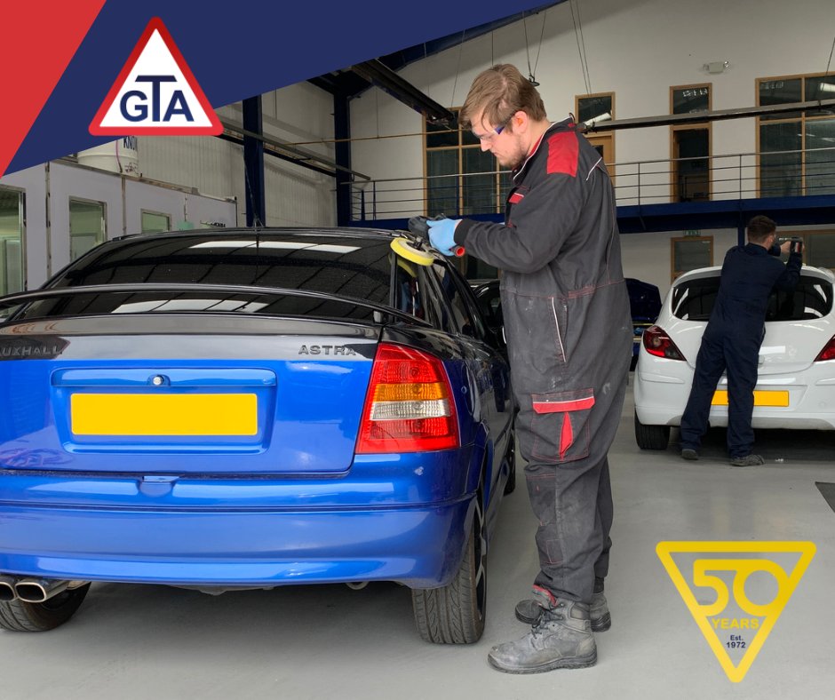 GTA_apprentice's tweet image. 2 DAYS TO GO!
With just two days until the GTA Open Day 2022 the bodyshop learners have been at it again. It's going to be some tough competition for a trophy.
We have over 100 different vehicles on display, with attractions throughout the day with something for all the family.
