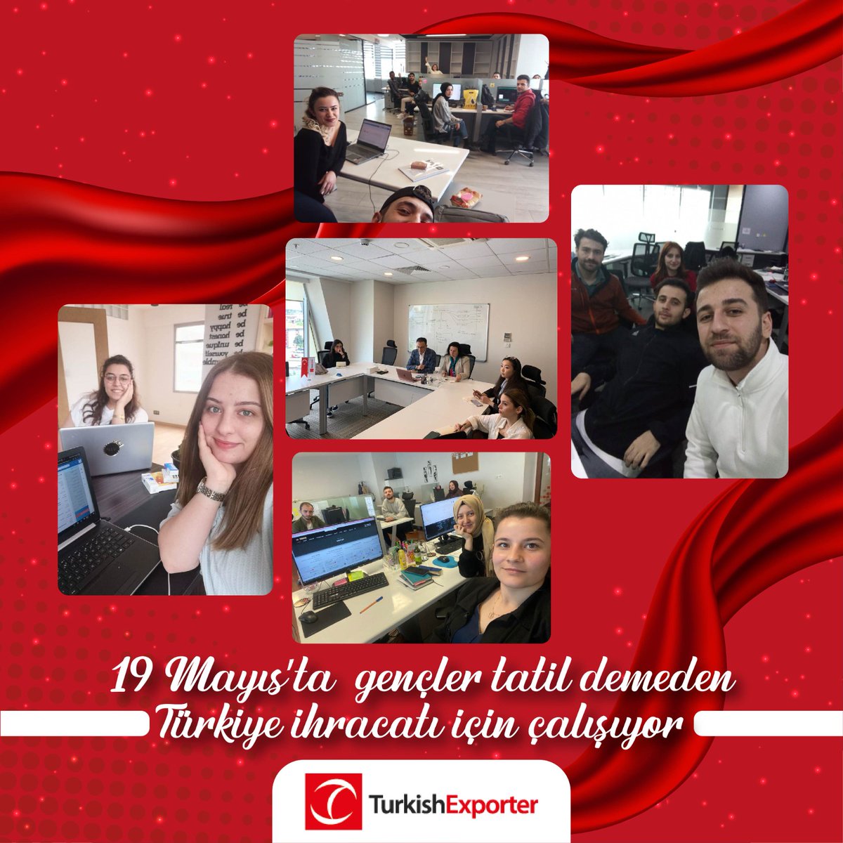 🎉Genç ekibimiz 19 Mayıs'ta tatil demeden Türkiye ihracatı için çalışıyor. 

#turkishexporter #ihracat #export #import #eticaret #ecommerce #shipping #b2b #trade