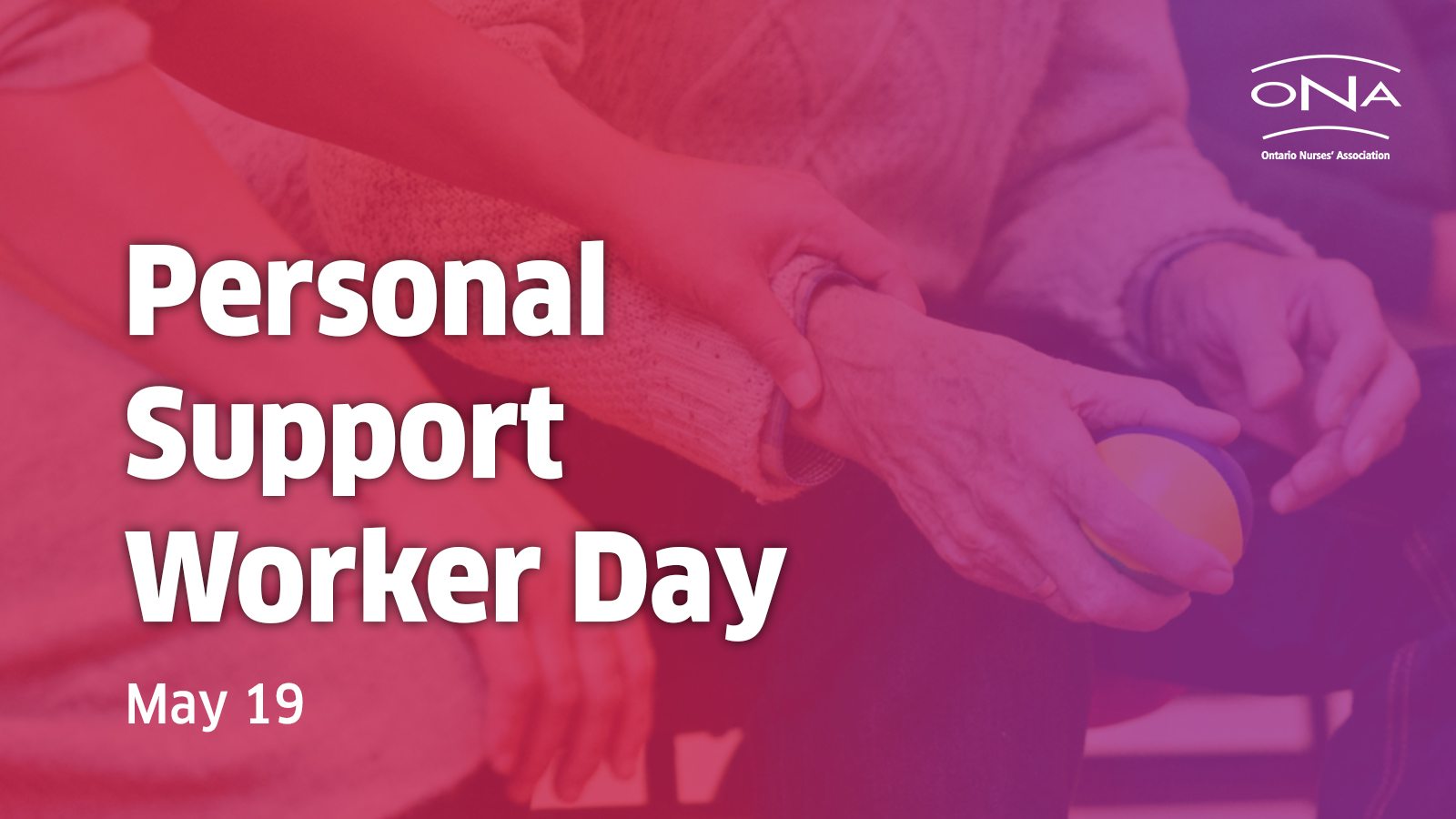 Ontario Nurses' Association on Twitter "Personal Support Workers are