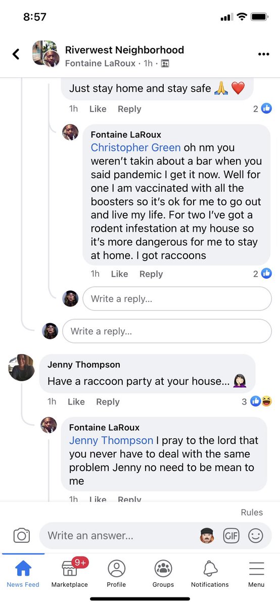 LaFond___'s tweet photo. @bighairhwy Raccoon party finally happened https://t.co/h9tXiRGkff