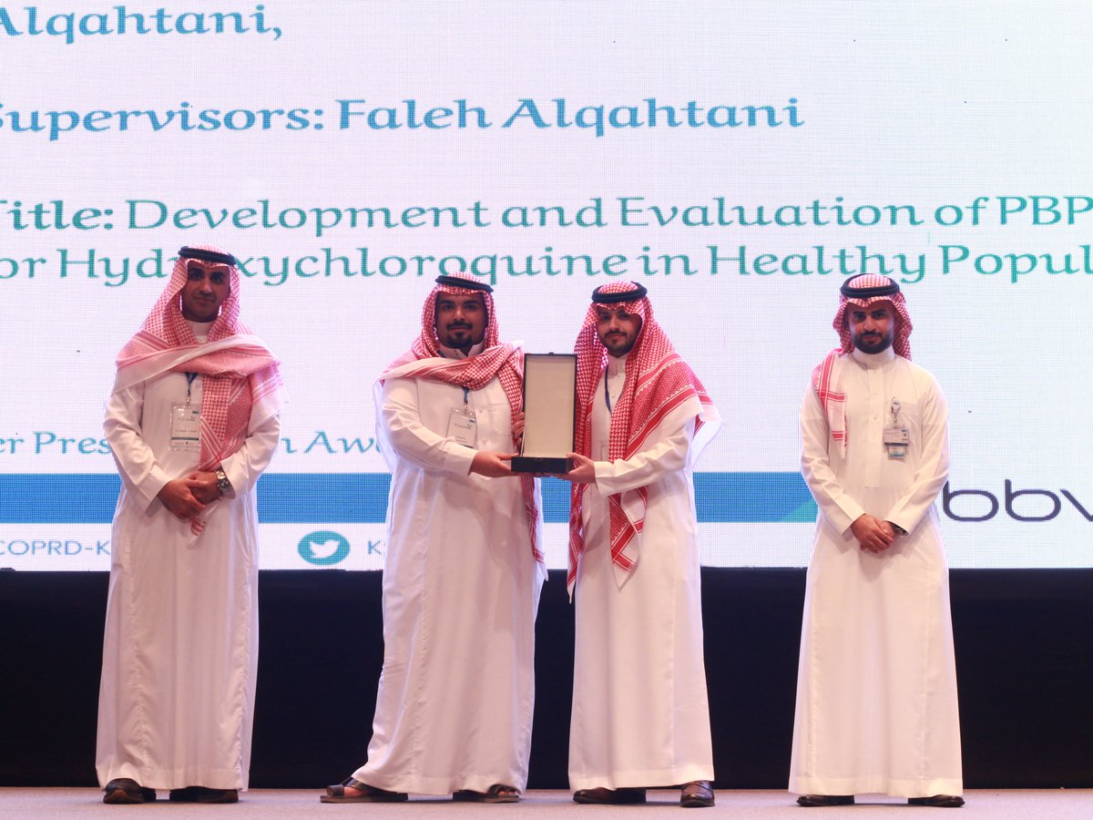 KSU_COPRD's tweet photo. Best Poster Presentation Awards 🏆

#COPRD_11 https://t.co/iBS6rtvGvX