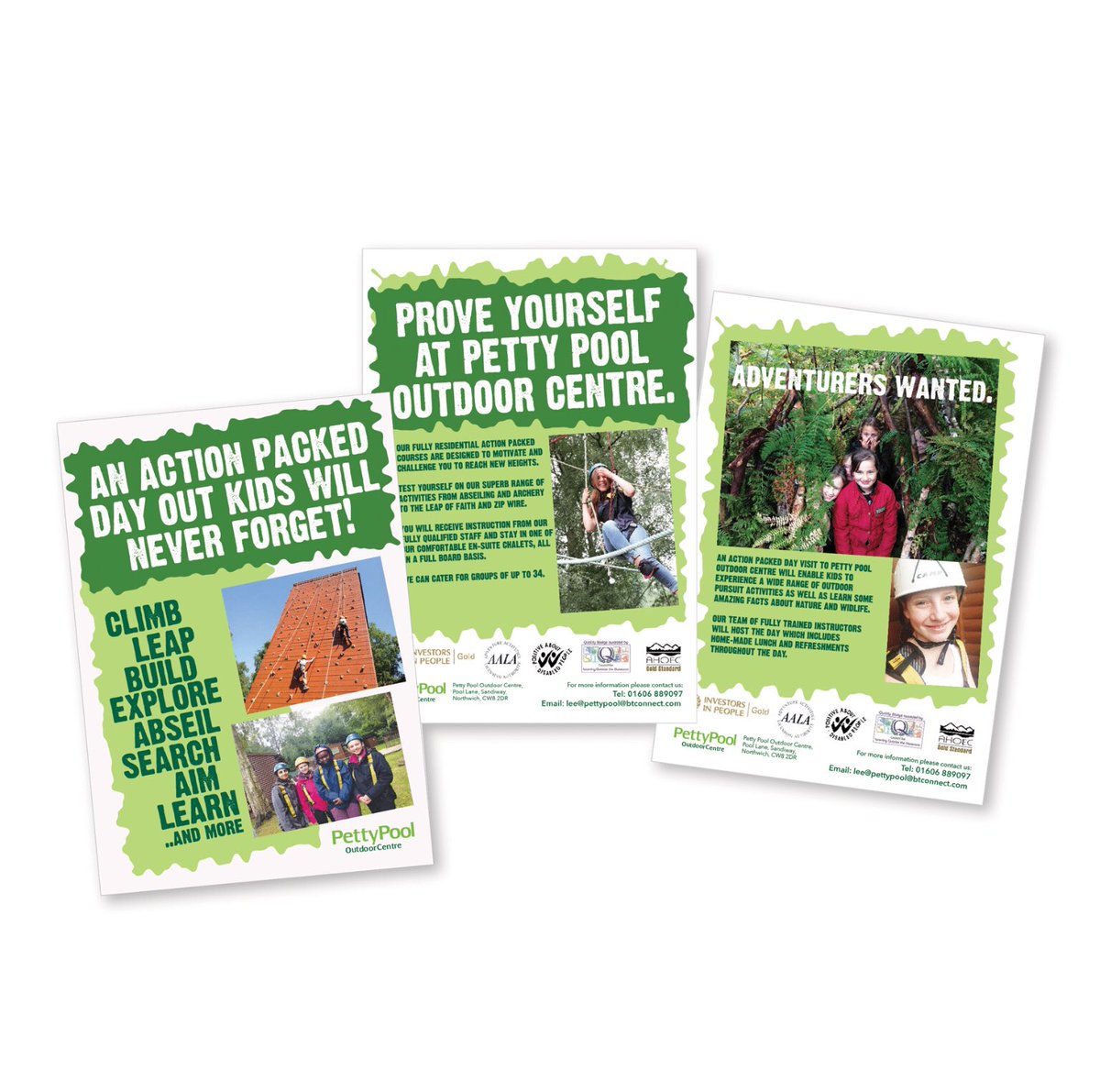 Jim Turner (@jktdesign) on Twitter photo We know that your brochure is often the first physical connection you make with potential customers, so our priority is to ensure it has a positive effect. #brochure #outdoorcentre #nantwich #schoolholidays #adventurerswanted #cheshire
Jktdesign.co.uk
<a href="/Petty_Pool_OEC/">Petty Pool Outdoor Education Centre</a> We know that your brochure is often the first physical connection you make with potential customers, so our priority is to ensure it has a positive effect. #brochure #outdoorcentre #nantwich #schoolholidays #adventurerswanted #cheshire
Jktdesign.co.uk
<a href="/Petty_Pool_OEC/">Petty Pool Outdoor Education Centre</a>