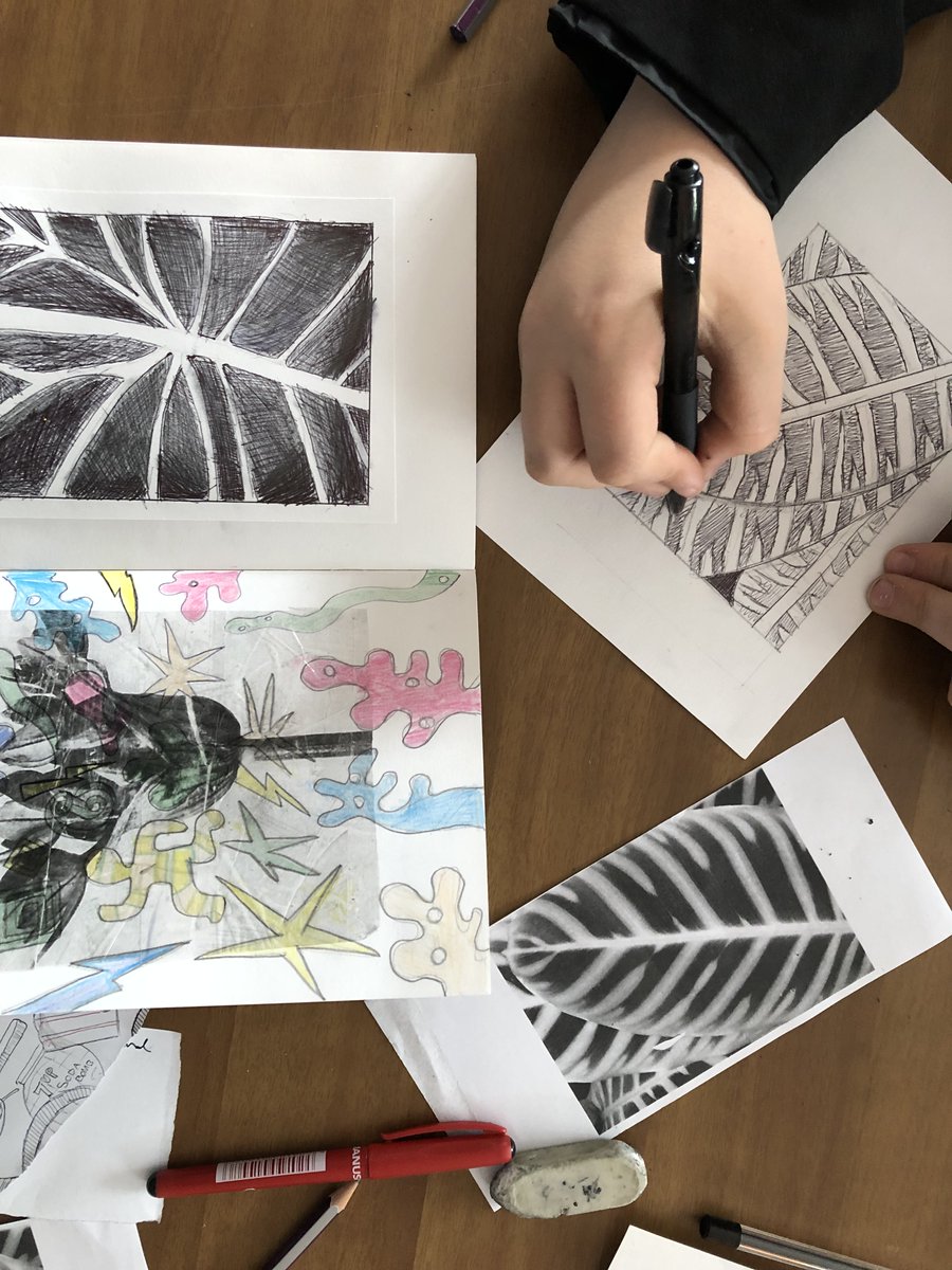 shavingtonart's tweet photo. Year 8 have been developing their beautiful biro drawings this morning. Gorgeous! https://t.co/nTs16FazqB