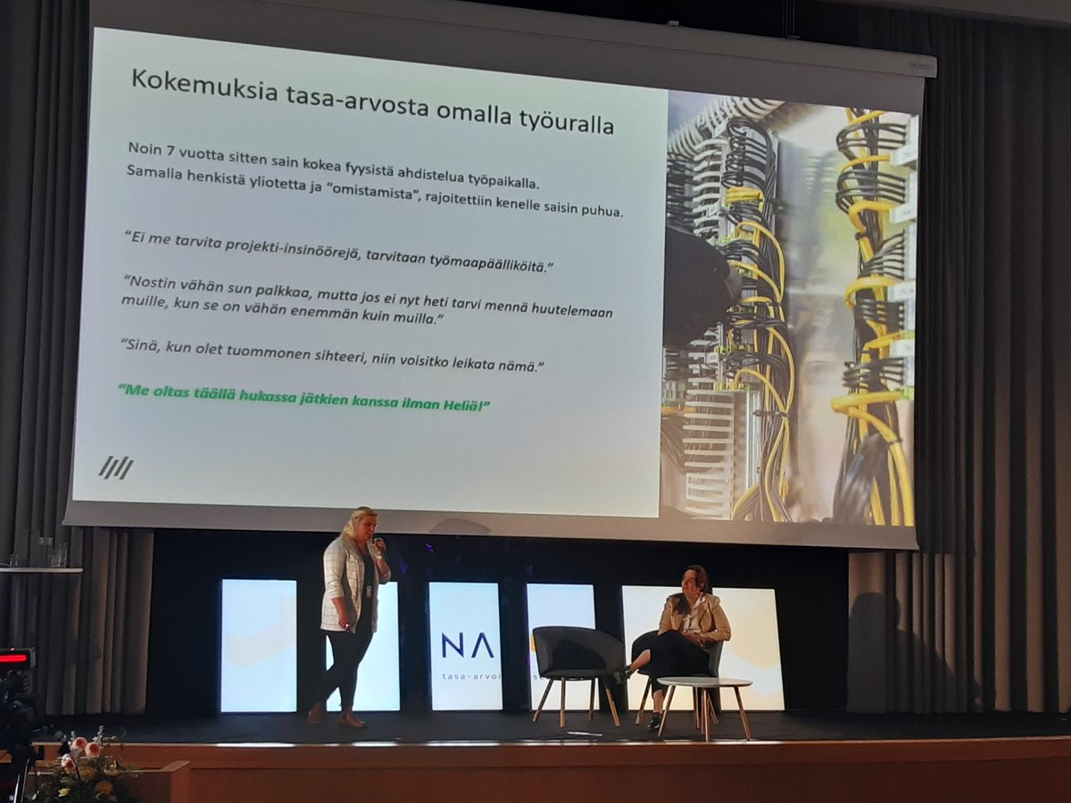 Tasa-arvokokemuksista omalla työurallaan kertoo projekti-insinööri Heli Dorn. 
#kaikkientekniikka #tasaarvo