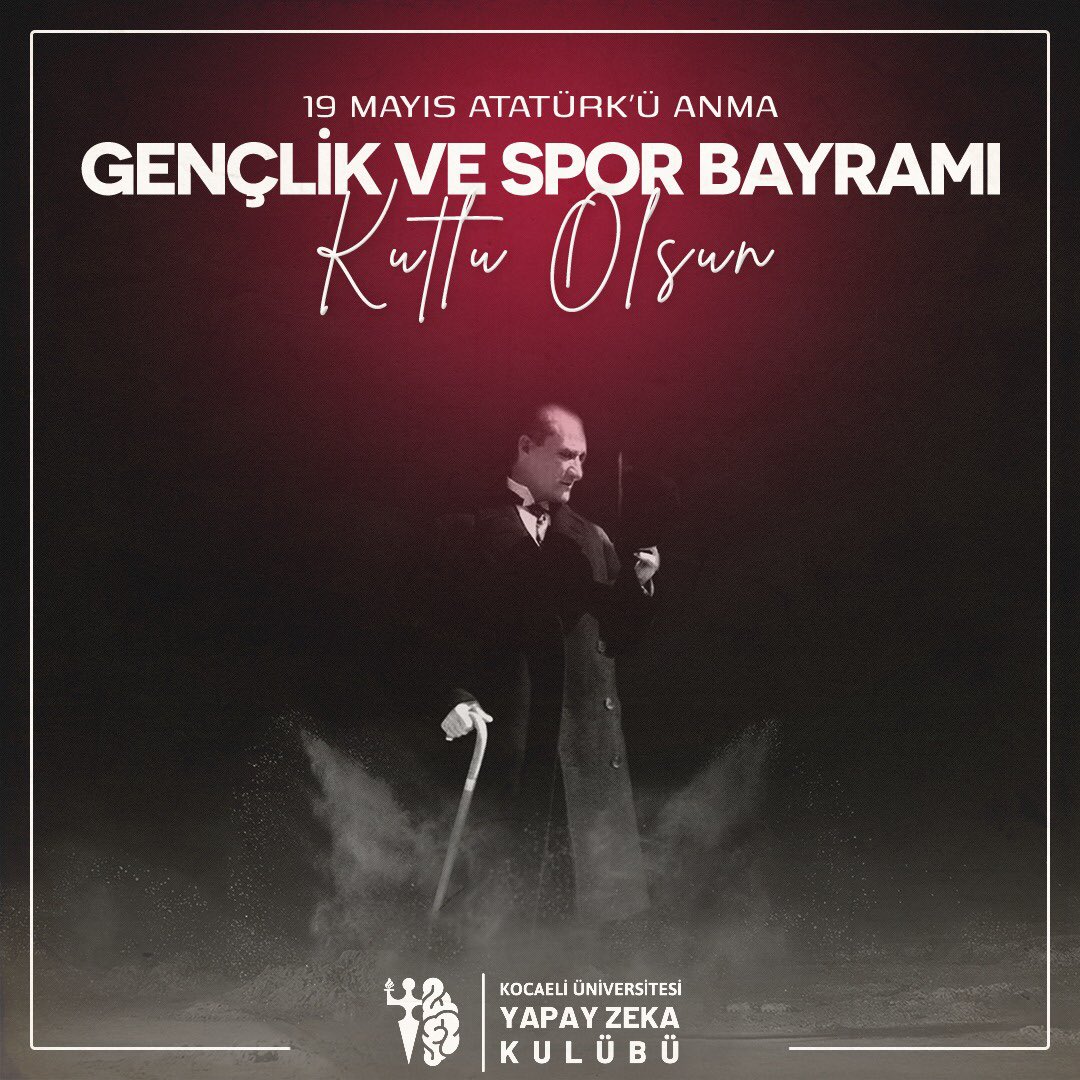 “Milletin bağrında temiz bir nesil yetişiyor. Bu eseri ona bırakacağım, gözüm arkada kalmayacak. Zafer ‘Zafer benimdir.’ diyebilenlerindir.” 
- M. Kemal Atatürk 

19 Mayıs Atatürk’ü Anma Gençlik ve Spor Bayramımız Kutlu Olsun!

#19Mayis1919 #19MayısGenclikveSporBayramı #kouai