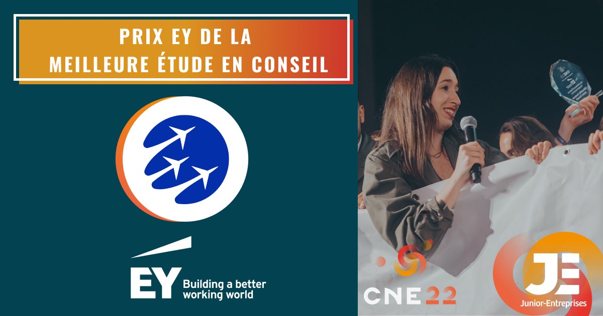 cnje's tweet photo. Le jury de notre Partenaire Premium a désigné la structure lauréate du Prix EY de la Meilleure Etude en Conseil !

Bravo à ESCadrille Toulouse Junior Conseil pour cette victoire ! ✈️ https://t.co/VrvNRQFsxI