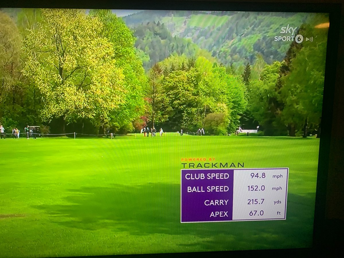 Whatching the Legends Tour. Beautiful Drive by Eaun Mcintosh down on 18th. Says, what’s the smash on tha club? <a href="/TrackManGolf/">Trackman Golf</a> <a href="/euLegendsTour/">Legends Tour</a>