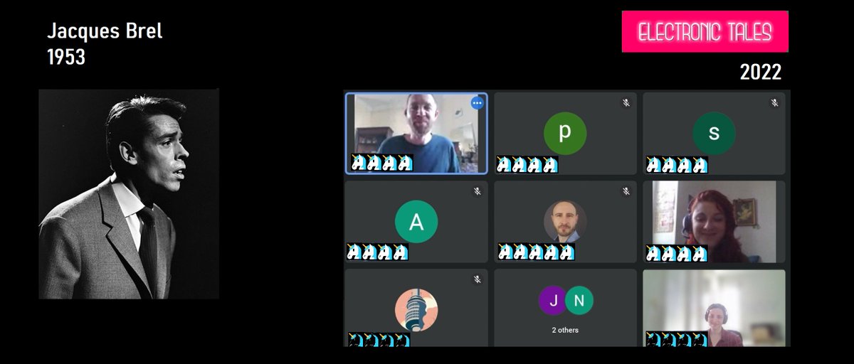 En 1953, un certain Jacques Brel faisait la 1re partie de Mouloudji...
Hier soir, une jeune dev a fait la 1re partie d'un dev qui a plus de 20 d'xp. Résultat ? Deux talks passionnants !
Merci Malandel et <a href="/ogadaki/">nicolas decoster</a>, et merci au public, safe &amp; bienveillant as usual 🙏🤗🌈