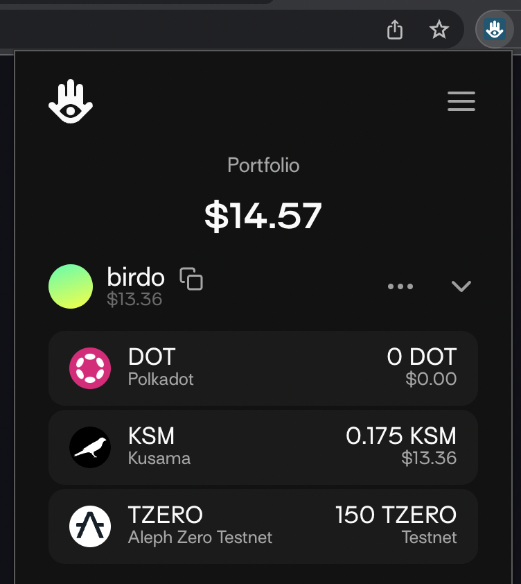 itsbirdo_'s tweet photo. Now @wearetalisman supports the @Aleph__Zero chain and tokens ✌️ https://t.co/GGAeHcf8fz