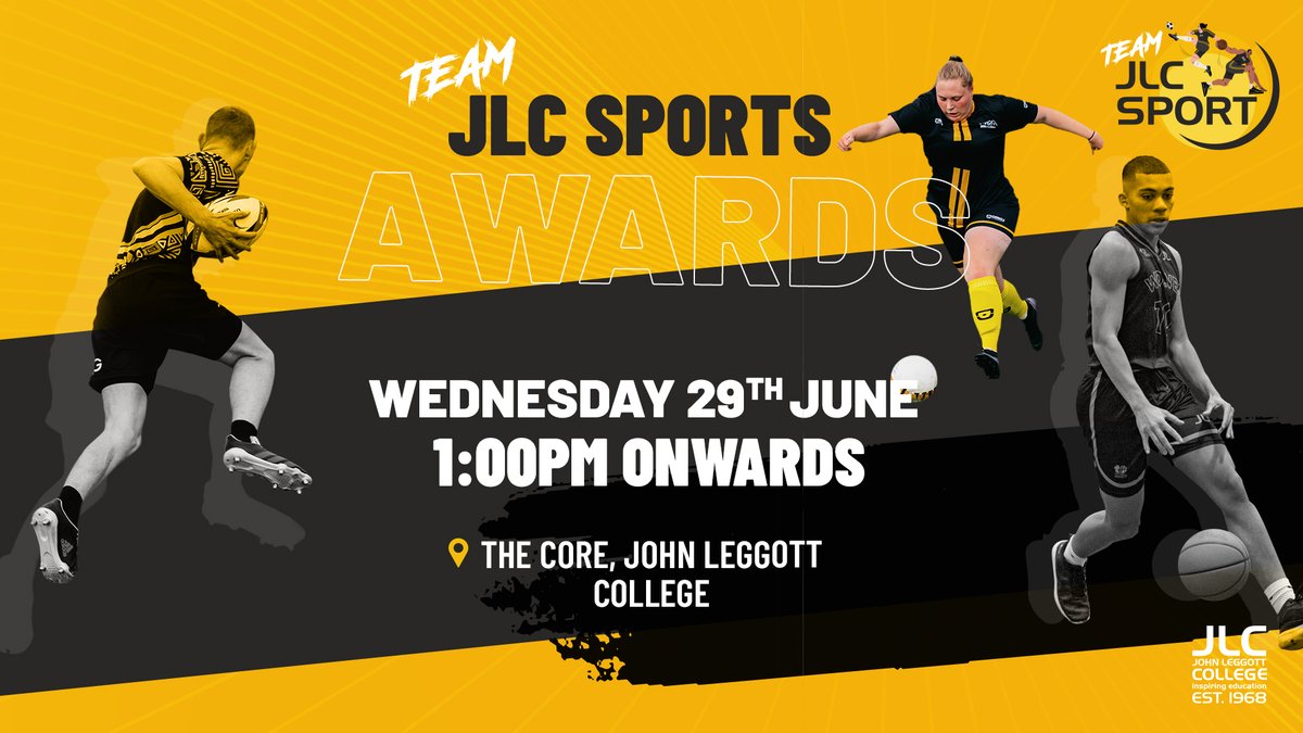 We are looking forward to hosting our Team JLC Sports Awards on Wednesday 29th June for all students who have taken part in our sports provision this academic year. A great way to end a fantastic year in sport!! 
#ThisIsThePlace for Sport 
@780Jlc @JLCBasketball <a href="/SportJlc/">JLC Sport</a>