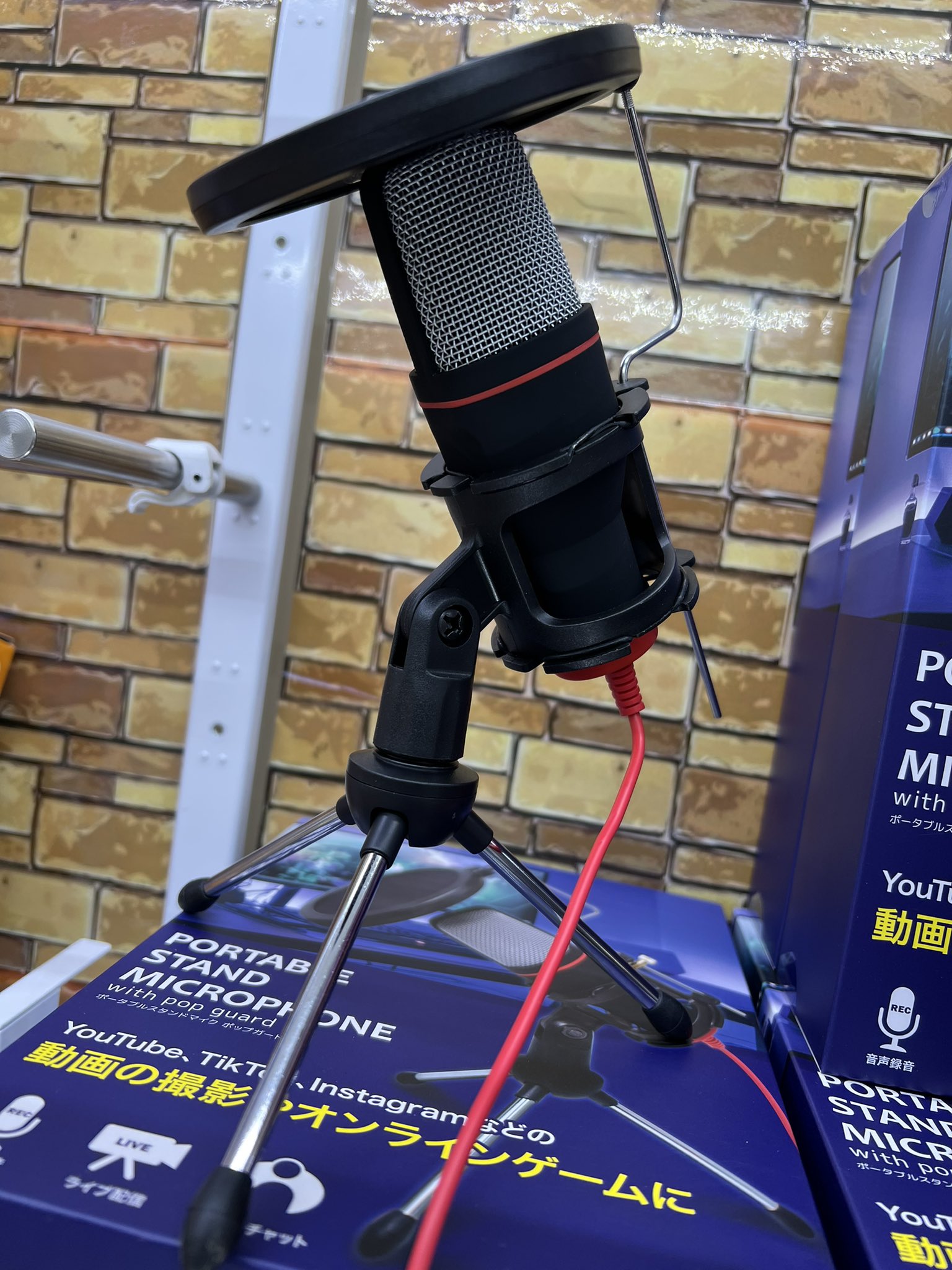 ポータブルスタンドマイクロフォン 楽天市場】ST-66A TOA 卓上型 マイクスタンド U5/16 NS5/8