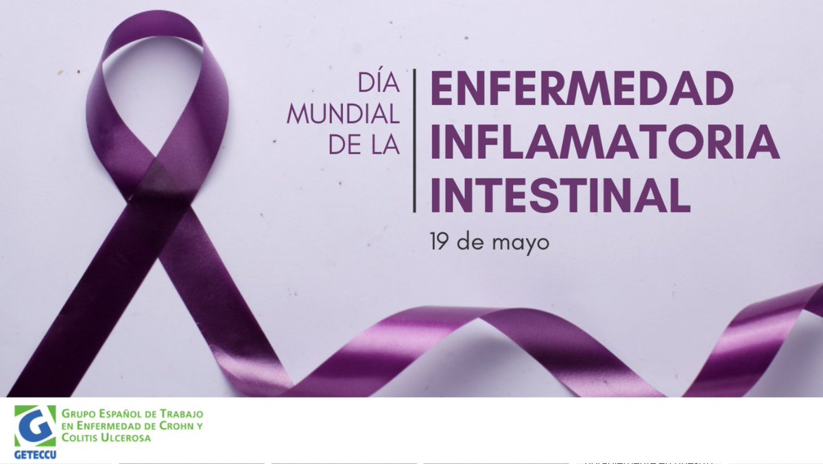 Hoy celebramos el Día Mundial de la Enfermedad Inflamatoria Intestinal (#EII) para recordar nuestro compromiso con estas enfermedades digestivas graves, cuyo número de casos ha aumentado notablemente en nuestro país en las últimas décadas.

☝️ #SomosUno