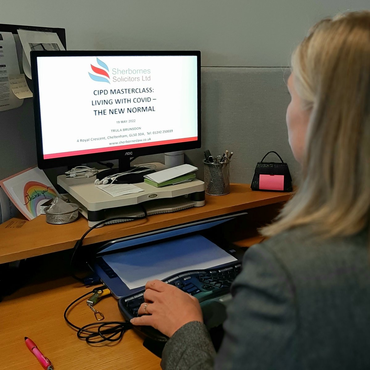 Trula Brunsdon spoke today at the virtual event organized by CIPD Gloucestershire Branch. Trula explored the topic of integrating Covid into managing #Sickness #Absence. If you have any questions related to the topic contact our office on 01242 250039.