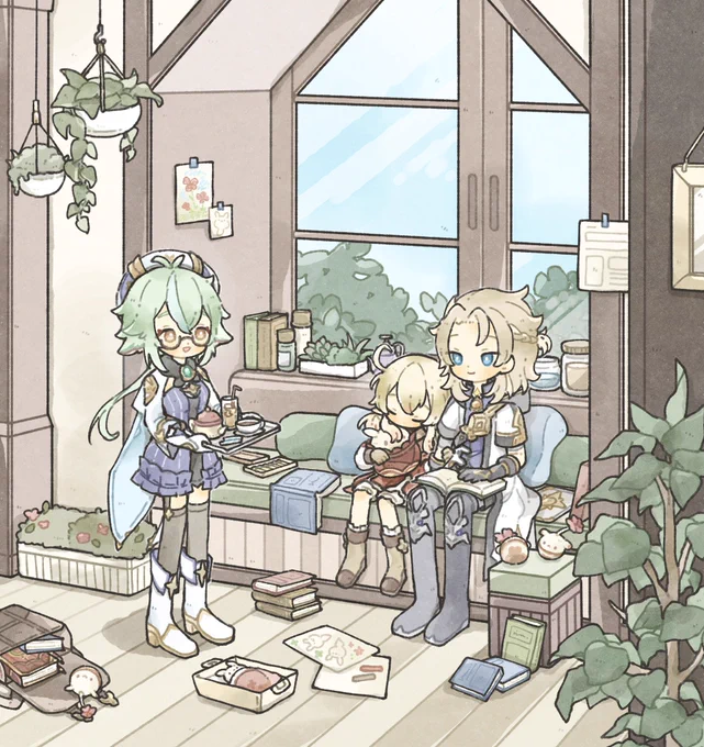 アルベドとクレーとスクロース 