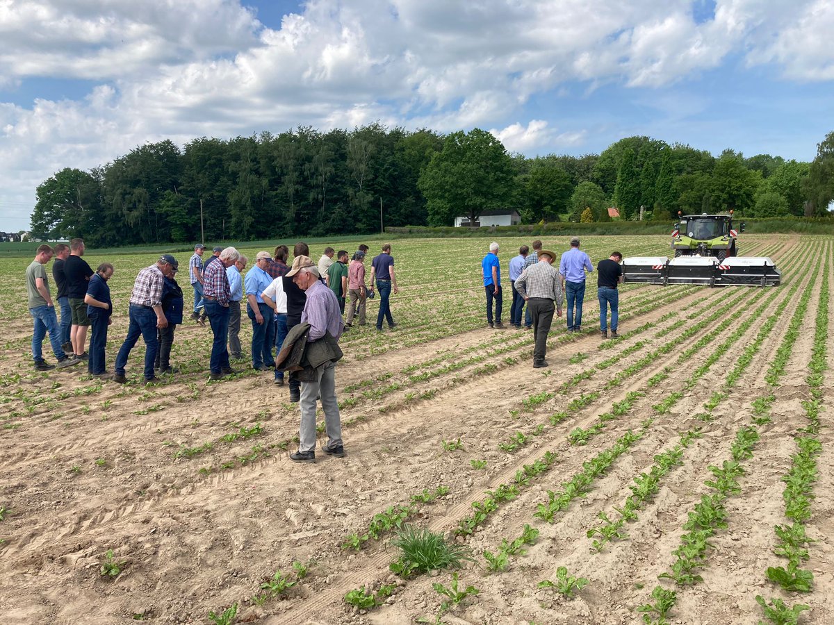 ecorobotix's tweet image. [Deutschland] Rübenfeldtag (Deutschland - Bad Salzuflen - Hölsen) mit @AGRAVIS_DE das war am Mittwoch, den 18. Mai. DANKE an alle Teilnehmer/innen
#demo #agtech #smartspraying