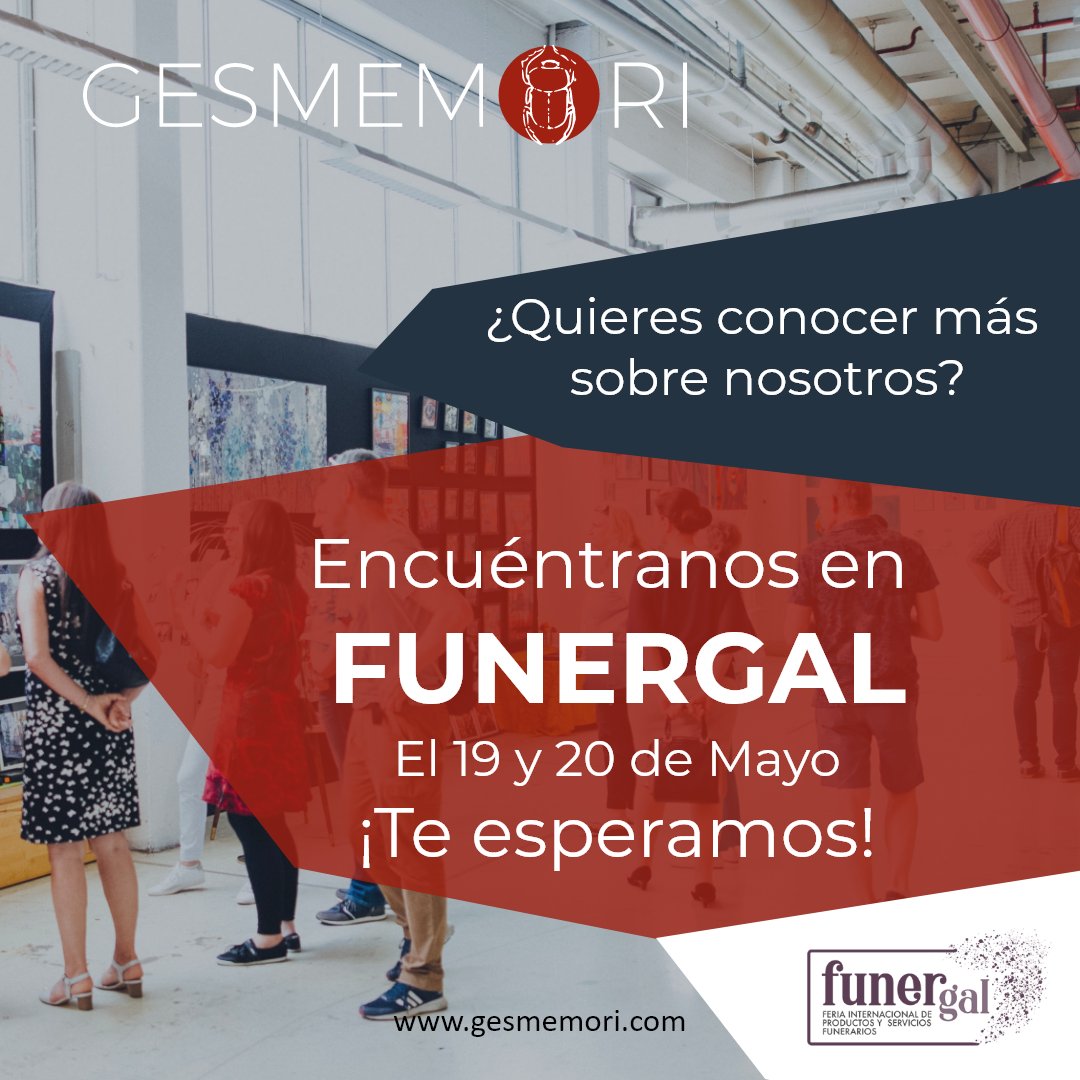 ¿Quieres conocernos?

¡Estaremos en la feria Funergal durante hoy y mañana!

✨¡𝗧𝗲 𝗲𝘀𝗽𝗲𝗿𝗮𝗺𝗼𝘀!✨