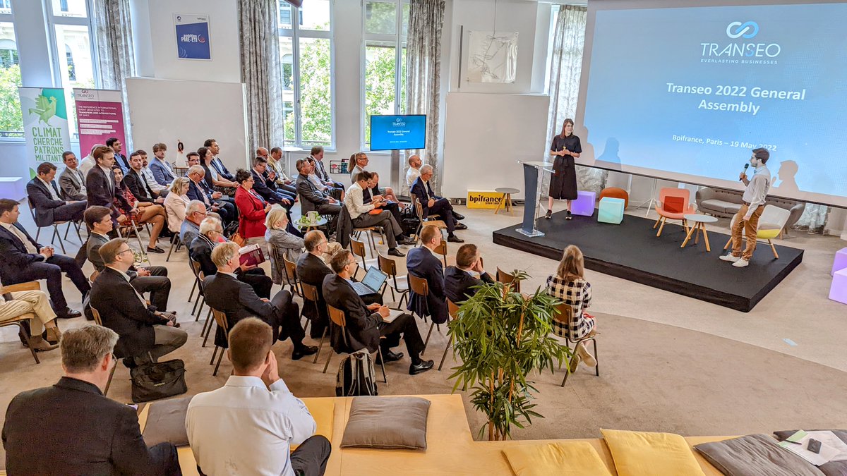 Transeo General Assembly: happy to meet our Transeo members in real life in such a great venue. Thank you @bpifrancehub for welcoming us.
On the table:
🔎 Review of 2021
🔎 Agenda for 2022

#businesstransfer #mergers #acquisitions