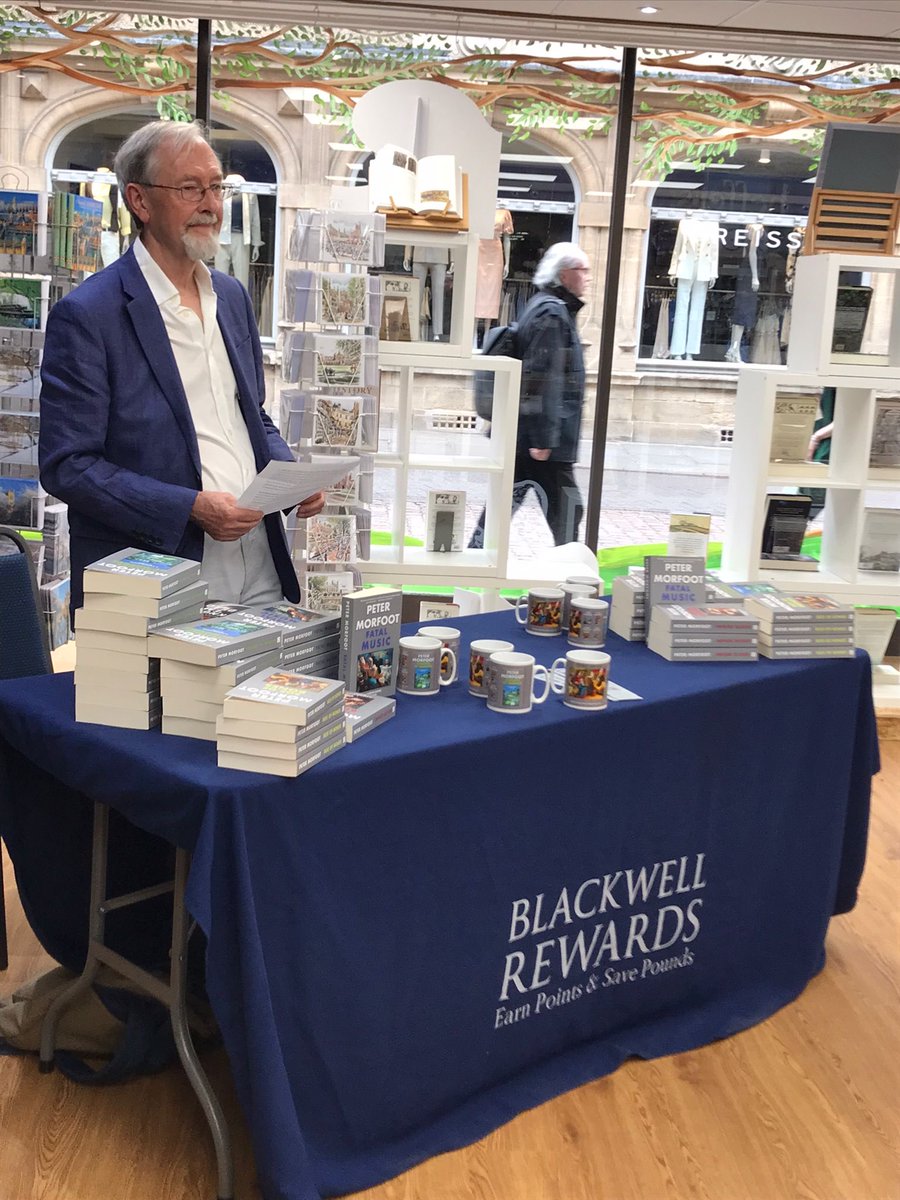 Thanks to everyone ⁦<a href="/heffersbookshop/">Heffers Bookshop</a>⁩ ⁦<a href="/Galileobooks/">Galileo Publishers</a>⁩ for putting together such a hugely enjoyable launch event for the 5th in my Captain Darac Mystery series, Essence of Murder. Read ace critic Mike Ripley’s review in May’s
shotsmag.co.uk
⁦<a href="/Shotsblog/">Ayo Onatade 🇬🇧🇯🇲🇳🇬</a>⁩