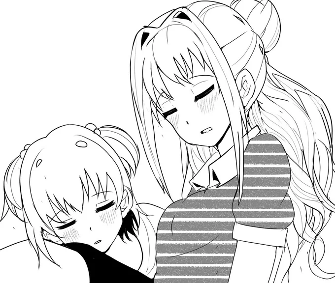 日野茜ちゃん線画
寝るパッション 
