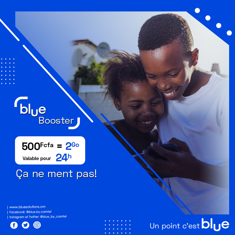blue_by_camtel's tweet photo. Fais une recharge pour booster ton forfait Blue avec #BlueBooster et partage les célébrations de la fête de l'unité nationale avec tes proches.
#FêteDu20Mai 🇨🇲 #FêteNationale 
#LifeIsBluetiful https://t.co/5wUCGqwGBl