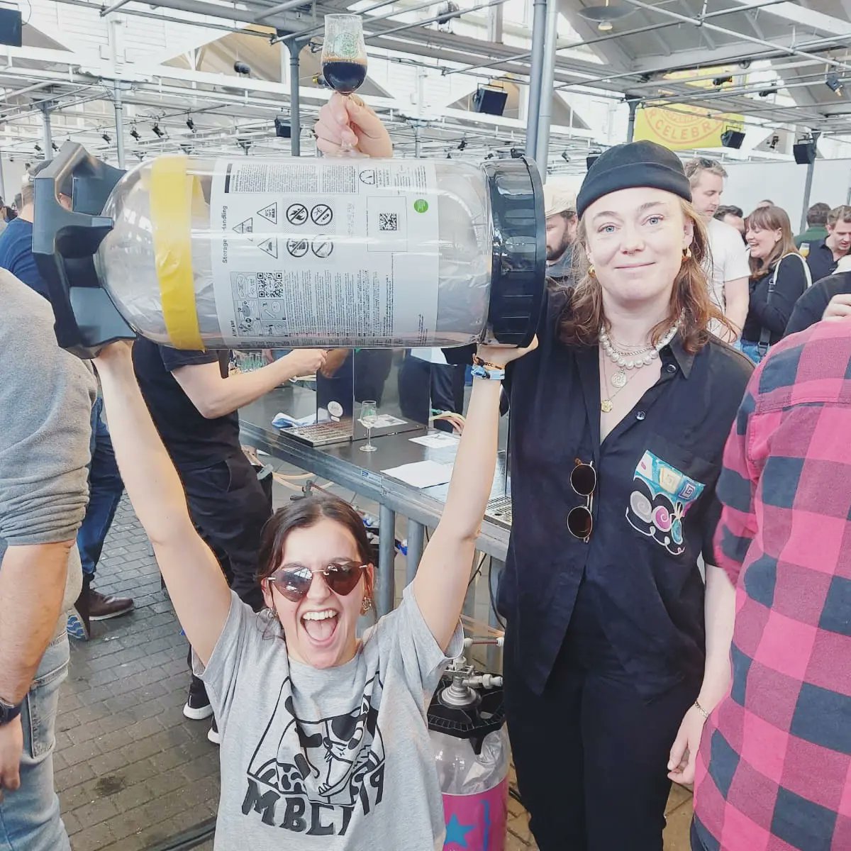 KeyKeg's tweet photo. 🇩🇰🍻Michiel and Cathy visited #ParisBeerWeek (@ParisBeerClub) and #MikkellerBeerCelebrationCopenhagen, connecting with #KeyKeg Community members @folkingebrew, #friendscompanybrewing, @MikkellerBeer, #prizmbrewing, #brasserievendale and @LervigBeer. https://t.co/ct6q7CkcEK
