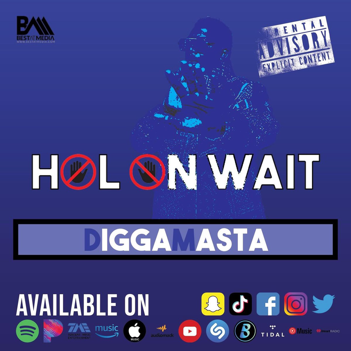 BestAtMedia's tweet photo. Hol On Wait (Cover) - DiggaMasta
#graphicdesign #design #art #graphicdesigner #illustration #logo #branding #designer #graphic #digitalart #photoshop #artwork #creative #illustrator #artist #logodesigner #graphics #typography #marketing #photography #drawing #logodesign #webart https://t.co/wc1VmLsQkw