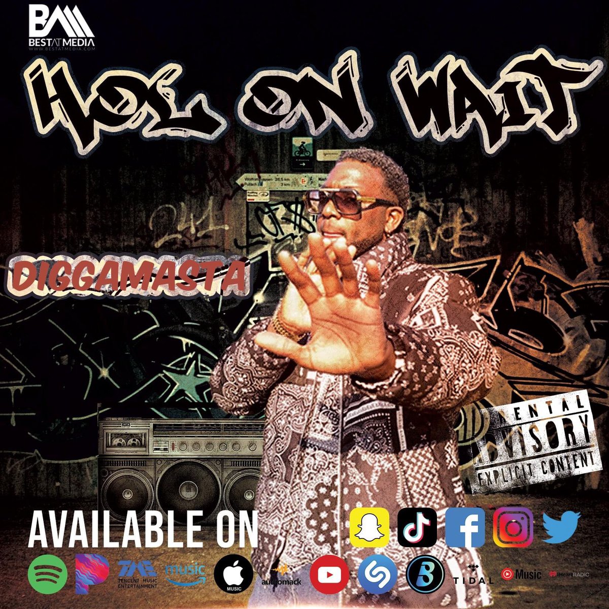 BestAtMedia's tweet photo. Hol On Wait (Cover) - DiggaMasta
#graphicdesign #design #art #graphicdesigner #illustration #logo #branding #designer #graphic #digitalart #photoshop #artwork #creative #illustrator #artist #logodesigner #graphics #typography #marketing #photography #drawing #logodesign #webart https://t.co/wc1VmLsQkw