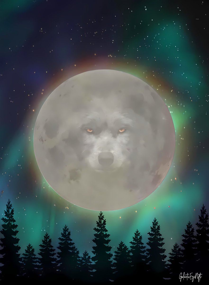 GalacticEyeNfts's tweet photo. Evening Friends 😁🤟🏻
New #NFTdrop Flash Sale
“Lunar Wolf” 🐺 1/1
On Sale for the next 2hrs at
0.015$ETH🔥🔥🔥
https://t.co/yXQf4G7fGn #NFTcollection #nftcollector #LunarWolf #NFTCommunity https://t.co/PylTHqGfJH
