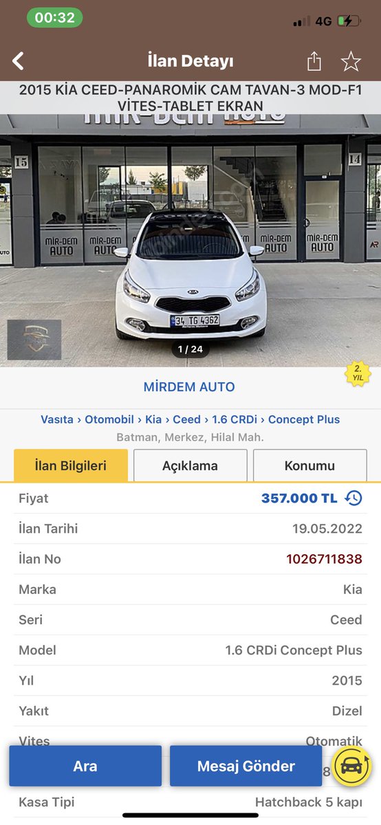 mirdemauto's tweet photo. MİRDEM AUTO https://t.co/cBXKw5lYFW