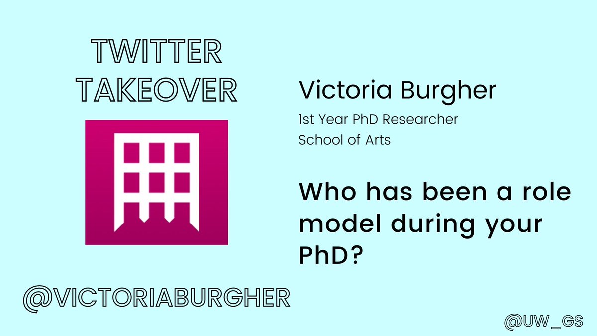 UoW_GradSchool's tweet photo. #TwitterTakeover
"All other researchers juggling this journey with family and caring responsibilities"
- Victoria Burgher, 1st Year PhD Researcher, School of Arts @uw_mad @UoW_CREAM
#PhDShowcase #UoWGradFest22
@VictoriaBurgher https://t.co/ySgLJqVO4n