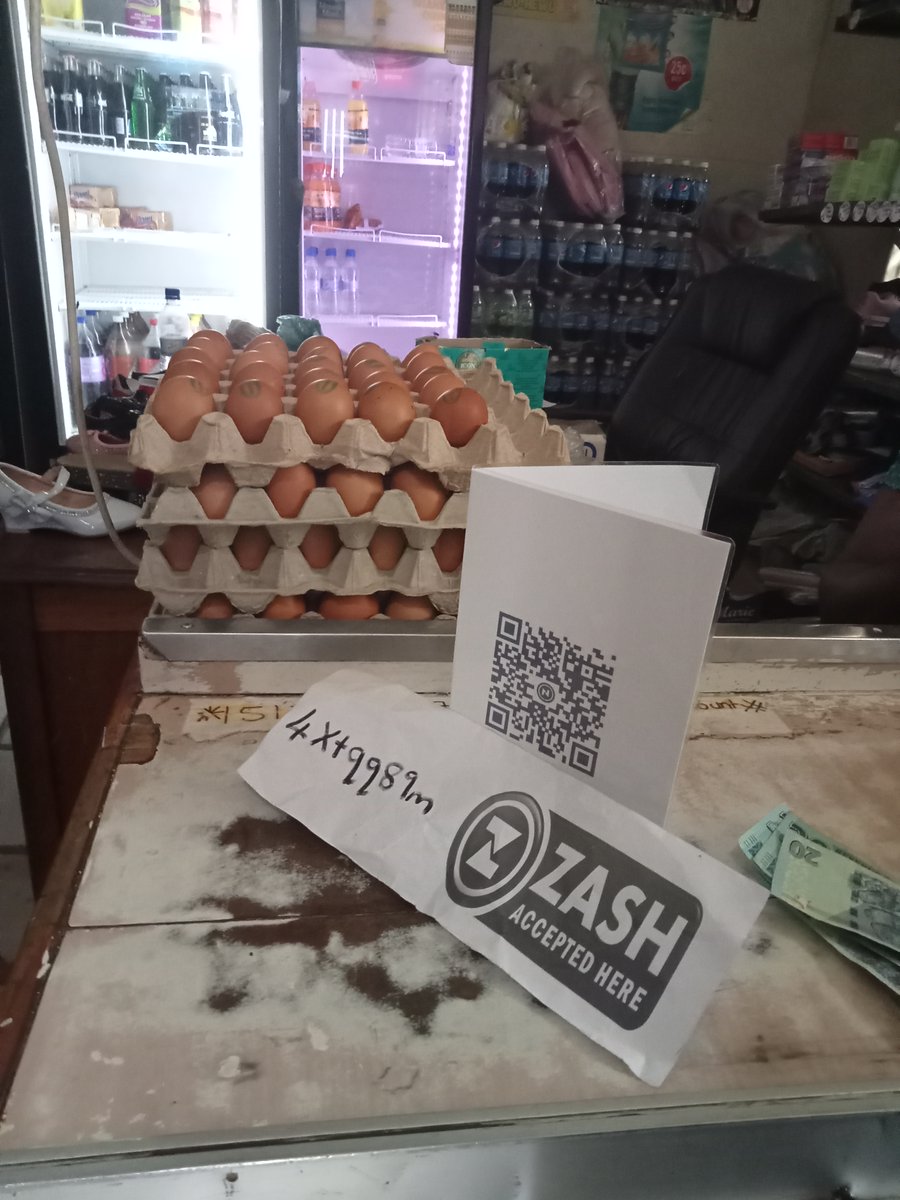 People can buy goods by making a simple payment or scanning the QR code at the till.