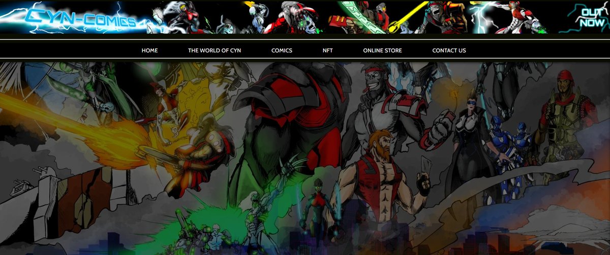 CYN-Comics.com web domain secured and under construction 

#comics #LaunchSoon #NFTCommunity