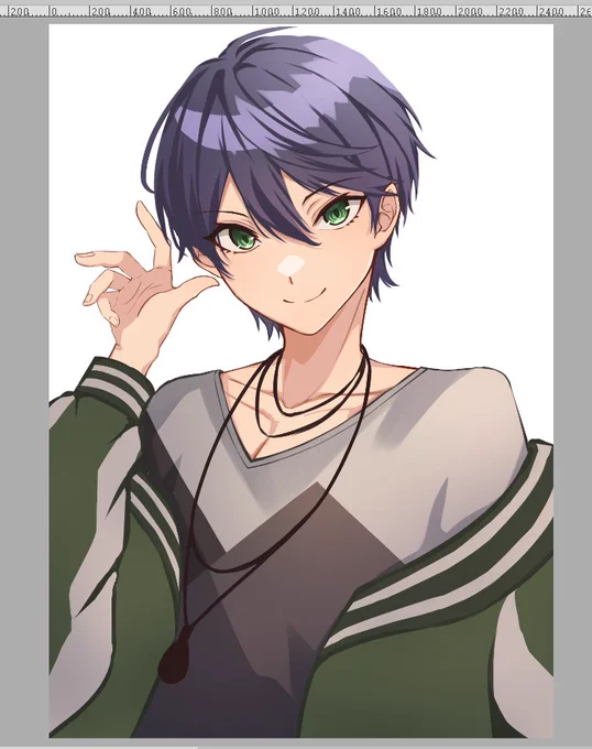 香水衣装⚔️の絵ができるまで
これがこうなってこうなってこう 