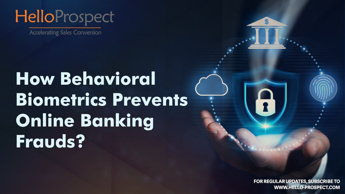 Hello_Prospect's tweet image. lnkd.in/dkYjiVgn
Behavioral biometrics is a fraud protection #technology that tracks a user&apos;s digital, physical, and cognitive behavior. #Listen to this article to learn about some of the most common behavioral biometrics uses.

#helloprospect #biometrics #technology